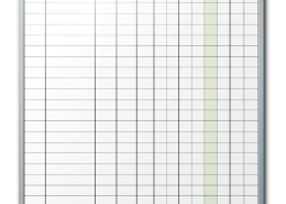 Air & Water Sciences Project Tracking Dry Erase Board