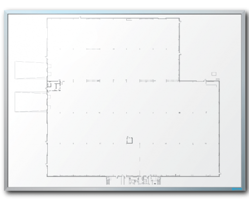 Ambaflex Floor Plan/Architectural Dry Erase Board