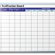 Amway Contractor Notification Dry Erase Board