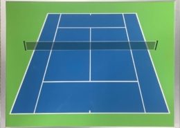 Tennis Court Whiteboard