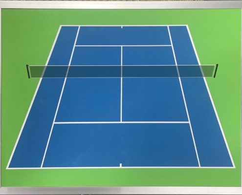 Tennis Court Whiteboard