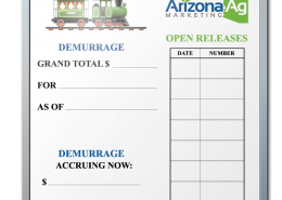 Arizona AG Marketing Goal Tracking Dry Erase Board