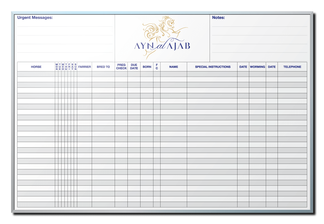 R2C Group Job Tracking Dry Erase Board Custom Dry Erase Whiteboards