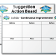 Blue Diamond Growers Suggestion Action & Continuous Improvement Dry Erase Boards