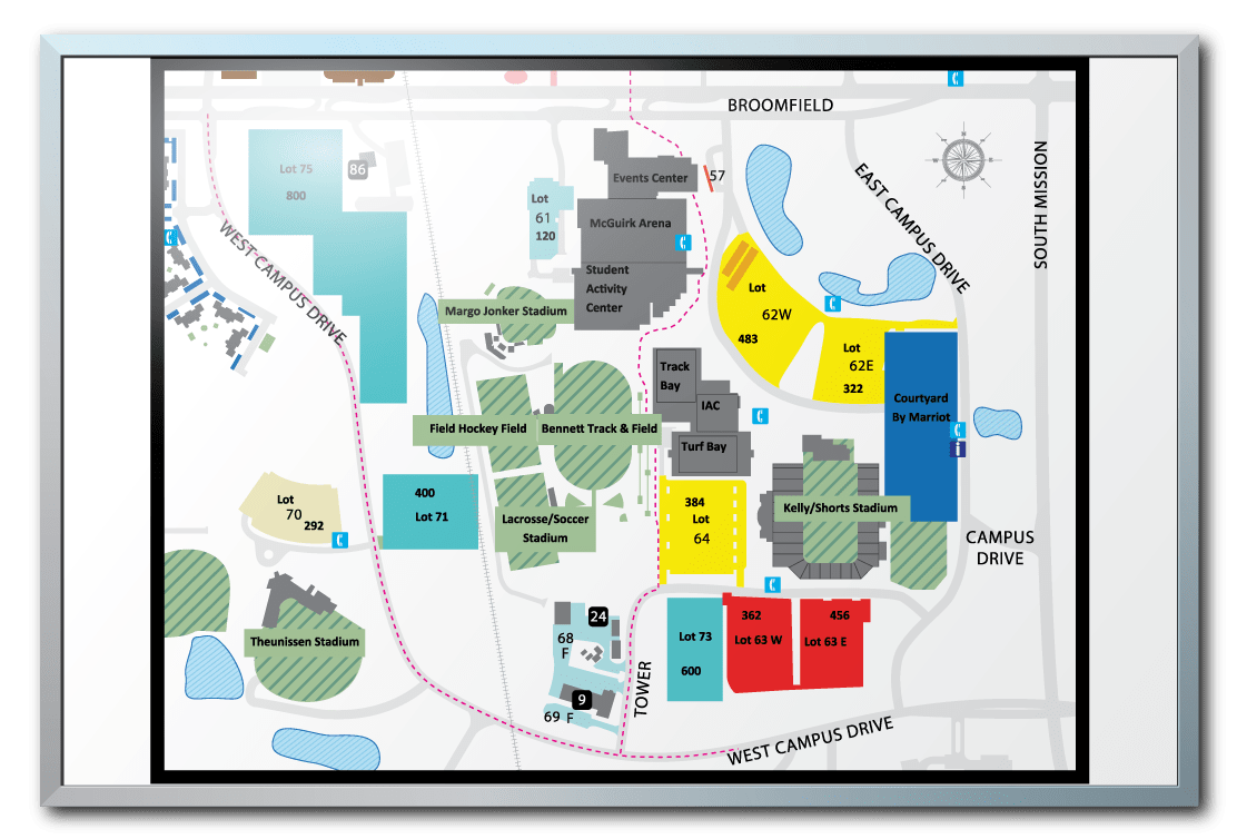 University Of Michigan Campus Map
