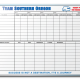 Cintas Sales and Workflow Tracking Dry Erase Board