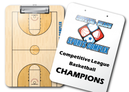 City of Woodward Basketball Coaching Dry Erase Clipboards