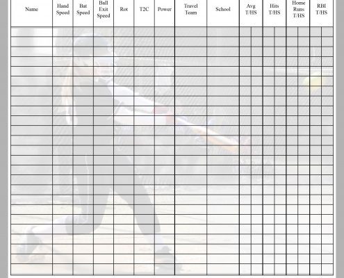 NWO Lady Irish Player Tracking Board