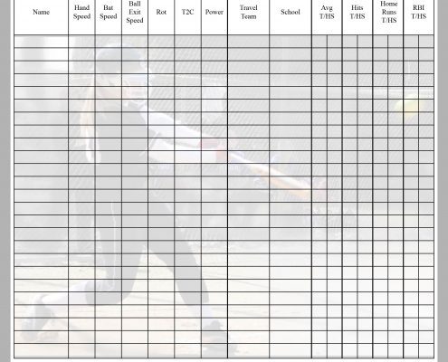 NWO Lady Irish Player Tracking Board