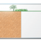 Fidelity Investments Cork Board/Dry Erase Board Combo