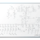 First Energy Corp Blue Print/Warehouse Layout Dry Erase Board 48" x 72"