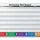 Foremost Farms Maintenance Work Request Dry Erase Board