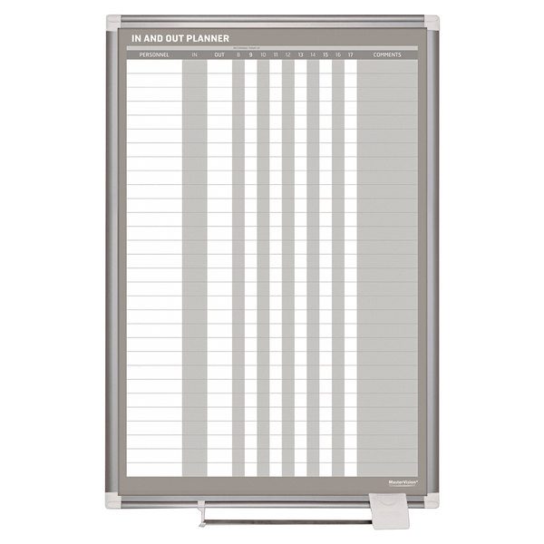 MasterVision In/Out Magnetic Dry-Erase Board 24" W x 36" H