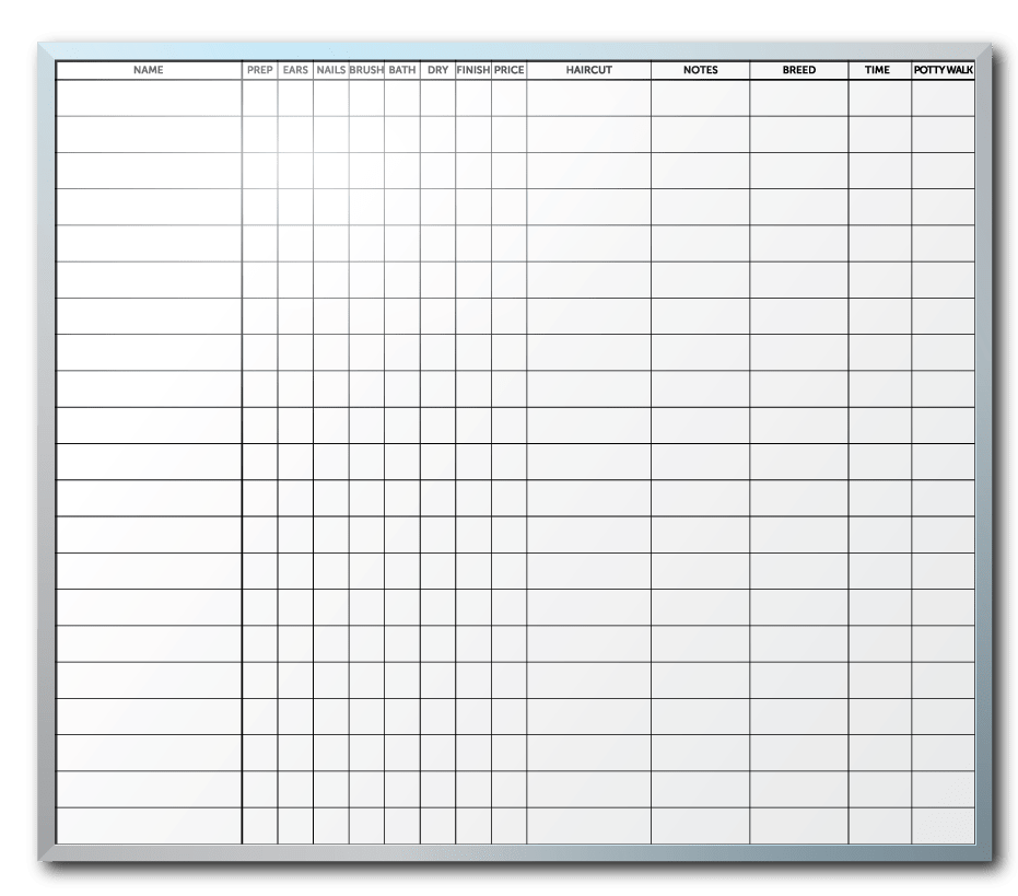 Yuma Regional Medical Center Patient Room Communication Dry Erase Board Custom Dry Erase