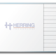 Herring Technology Logo & Gridline Combo Dry Erase Board