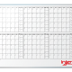 Injen Technologies 6-Month-At-A-Glance Calendar Whiteboard