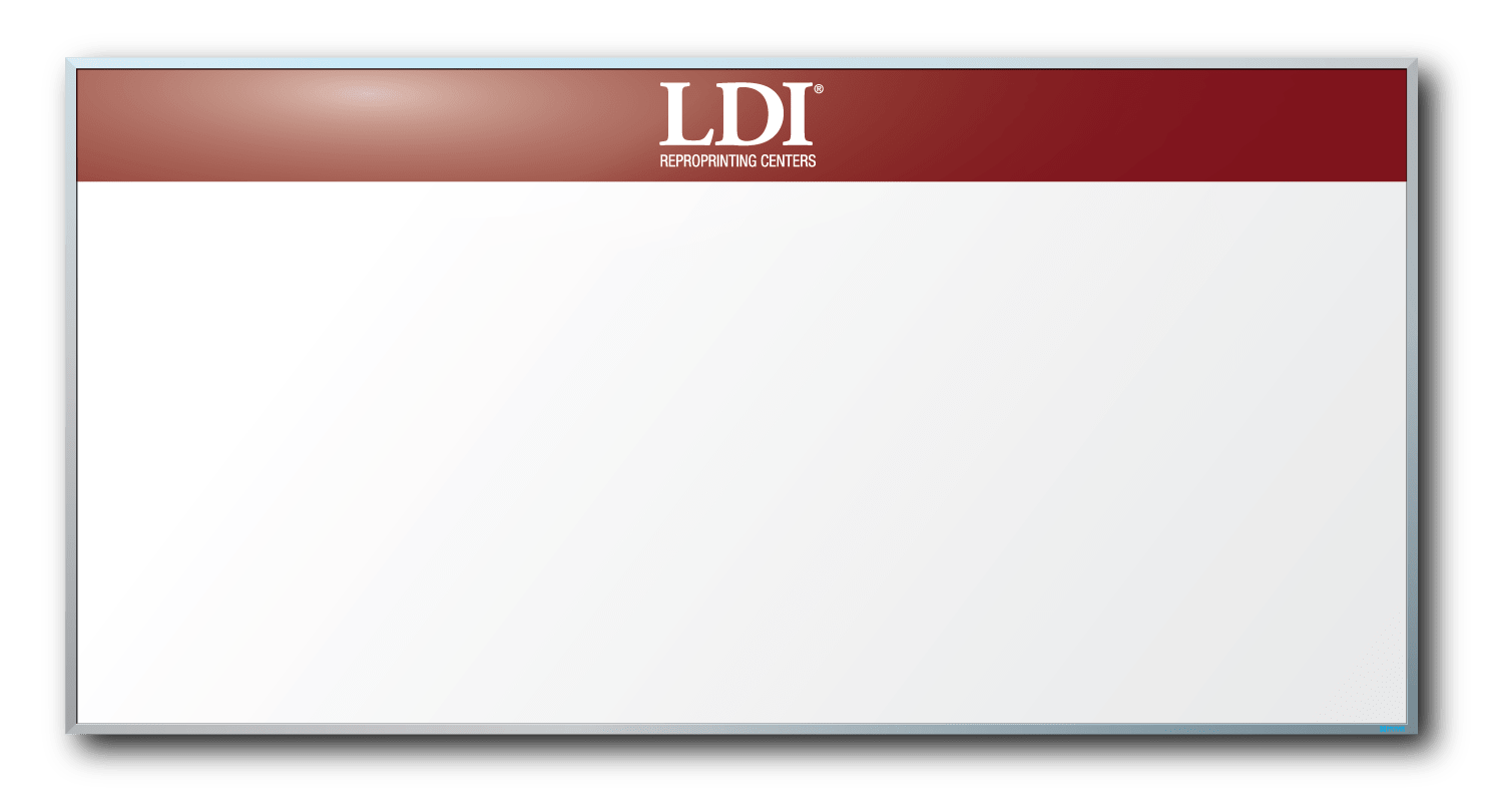 LDI Norcross Logo Dry Erase Board Custom Dry Erase Whiteboards