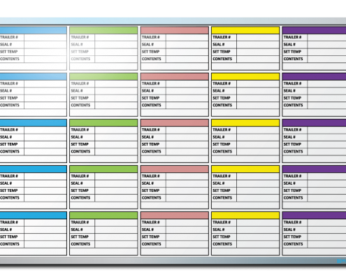 OSI Group Data Tracker Dry Erase Board