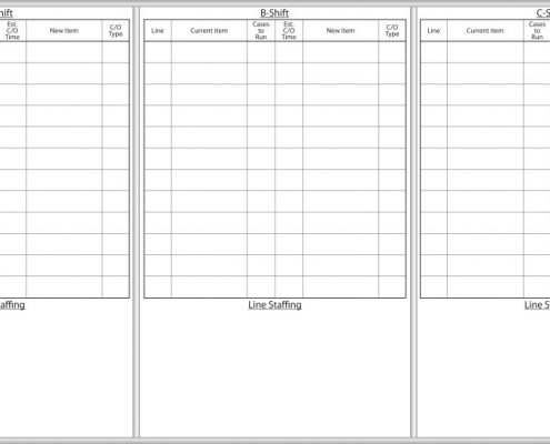Line Staffing Shifts