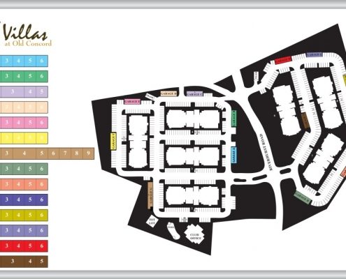 Villas at Old Concord Layout