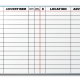 Ralston Outdoor Advertising Job Tracker Dry Erase Board