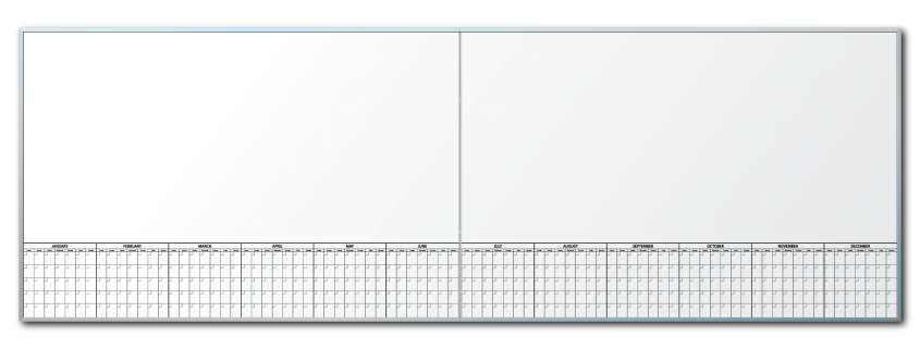 Robert Longo Studios Oversized Calender Dry Erase Board