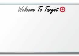 Target Welcome Dry Erase Board