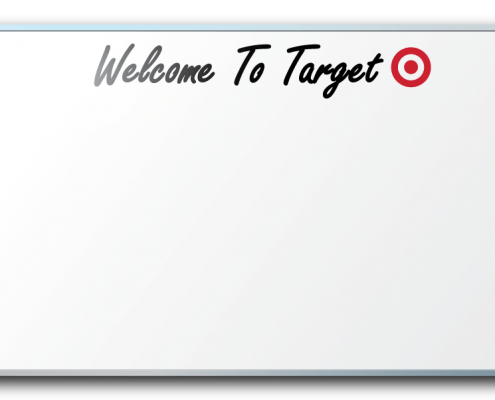 Target Welcome Dry Erase Board