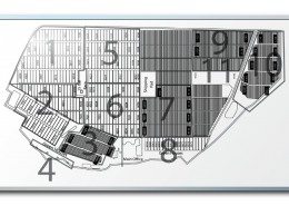 Tree Town USA Facility Map Markerboard