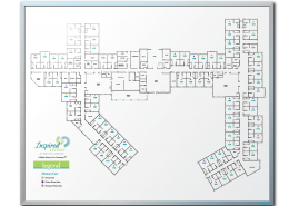 Validus Senior Living Facility Layout Dry Erase Board