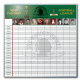 The Wooden Nickel Fantasy Football Draft Dry Erase Board