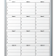 YMCA of Columbia Pick-up Basketball Scheduler Dry Erase Board